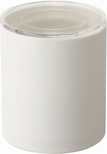 Yamazaki Tower Storage Can Large - White
