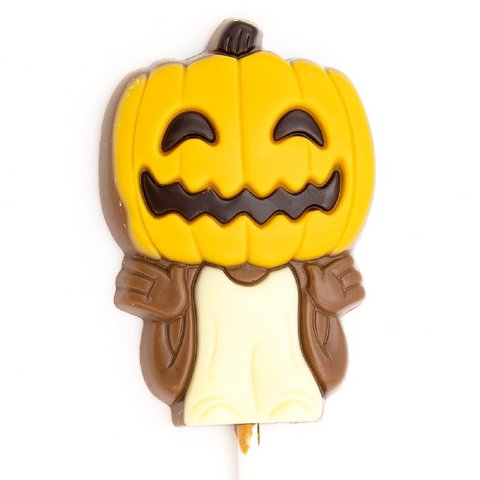 Lolly halloween pompoen (melk) 35 Grs