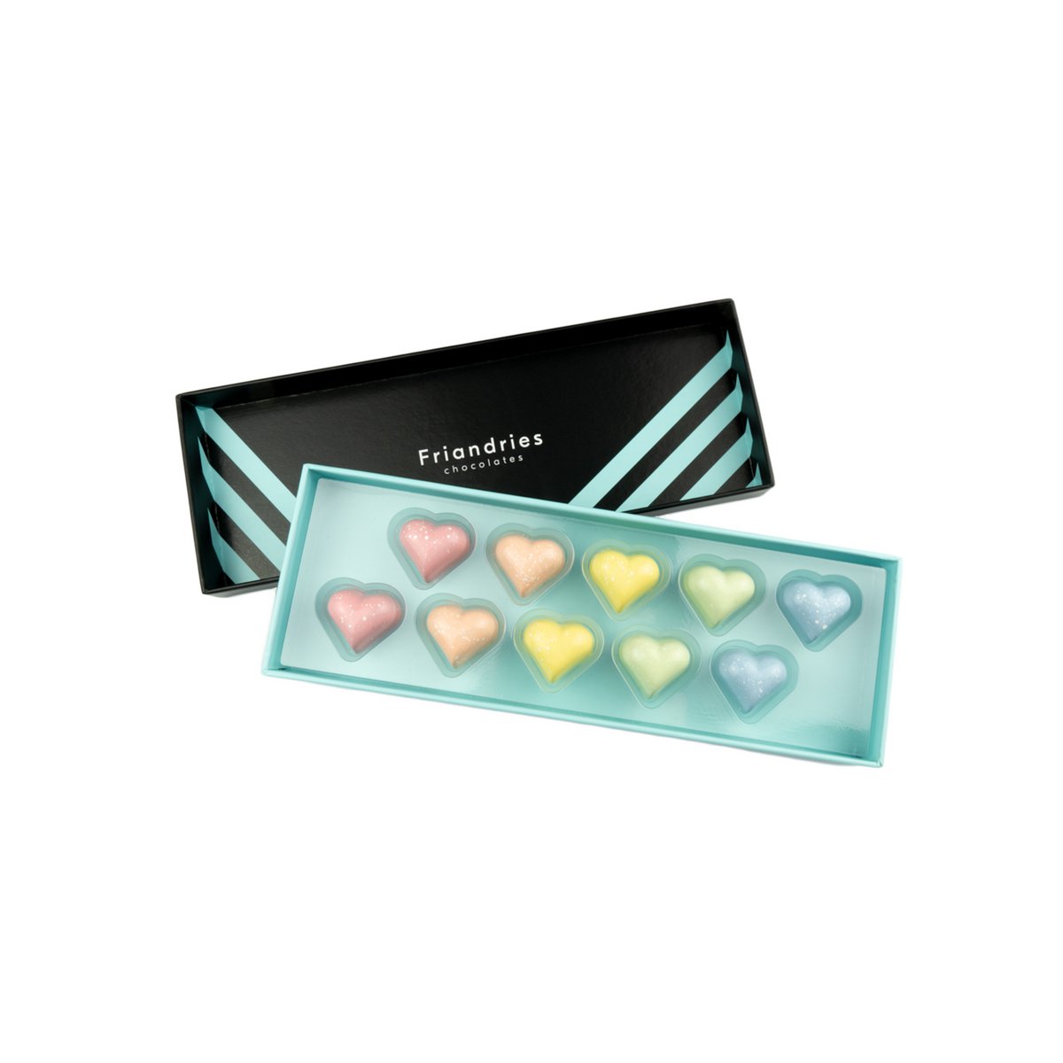 Chocolate Bonbons - Mashmallows - Love Collection  (10pcs)