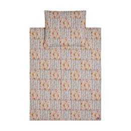 Ensemble de literie matelassée en coton pour les enfants «Garden d'été» - conception patchwork, petite taille