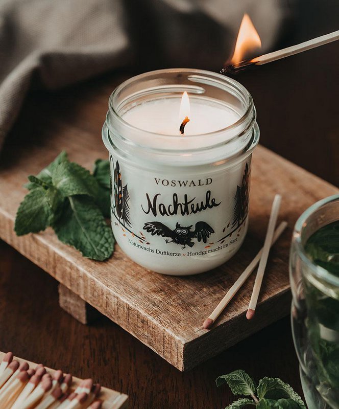 Búho Nocturno – vela perfumada