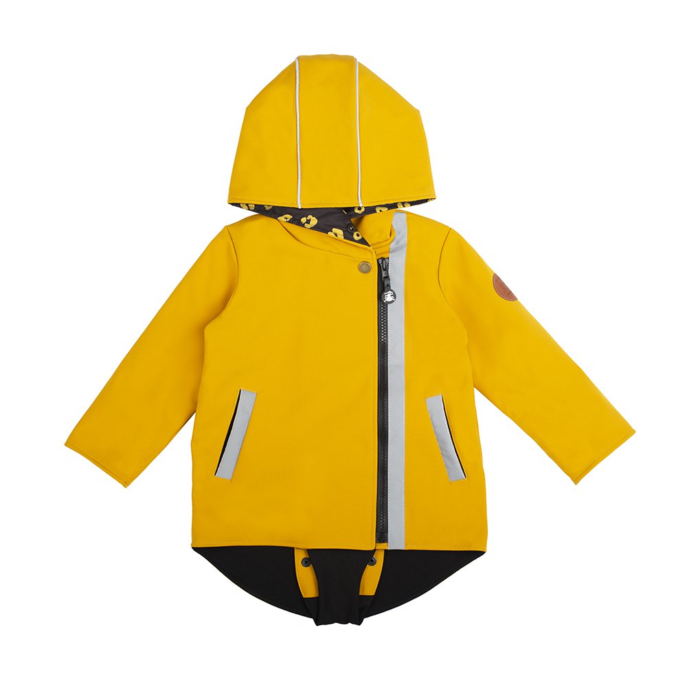kids softshell jacket Yellow
