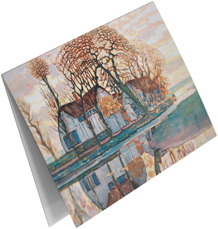 Set di biglietti d'auguri Piet Mondrian