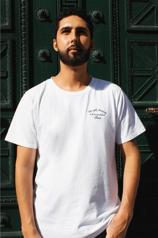 Cotton embroidered t-shirt
