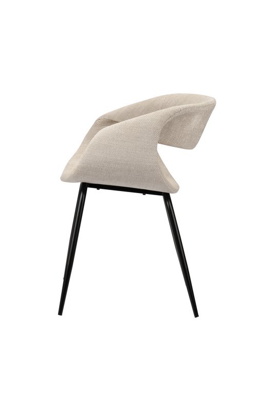 Whale Chair Beige (Set of 2)