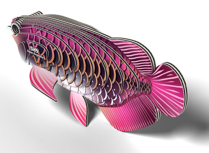 EUGY 3D Puzzel - Drakenvis