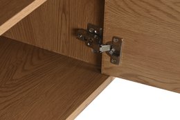 BUFFET MDF METALL 160X45X75 NATUR MB203020