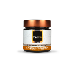 Artisanal Gianduja and Biscuit spreadable cream