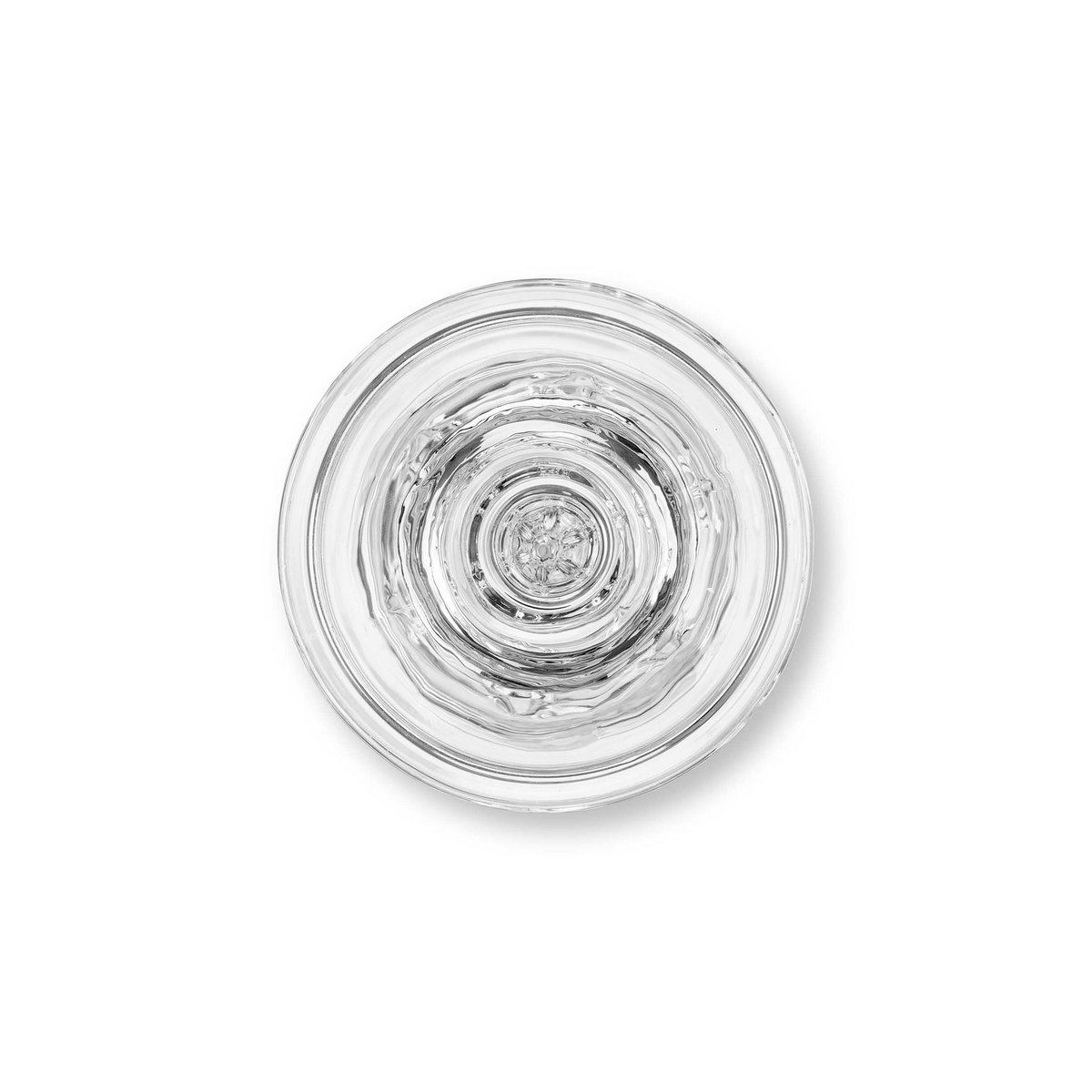 Candle Holder Glass Clear Medium 10x28.5cm