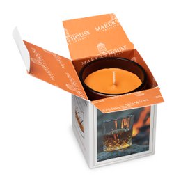 Maker's House Scented Candle - 12-PACK - Whisky & Woodfire (220 gram)