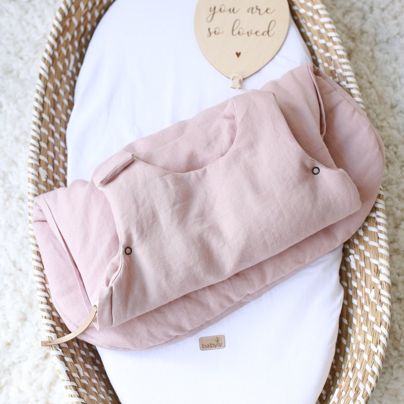linen baby sleeping bag, baby sleeping sack summer 1 TOG, 1,5 TOG, 2,5 TOG