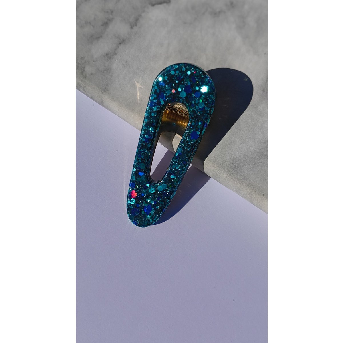⋒ Harzhaarclippack - Glitzer Ozean (7 Artikel) ⋒