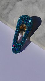 ⋒ Harzhaarclippack - Glitzer Ozean (7 Artikel) ⋒