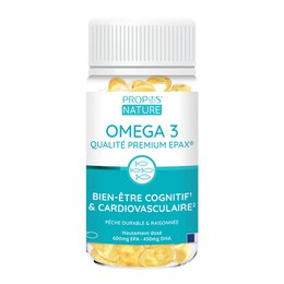 OMEGA 3 - PREMIUM EPAX QUALITY - MEMORY, CONCENTRATION & VISION - 60 CAPSULES