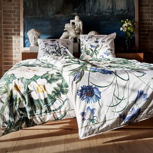 Organic bedlinen set - Blue Flower Garden JL 140x200 cm