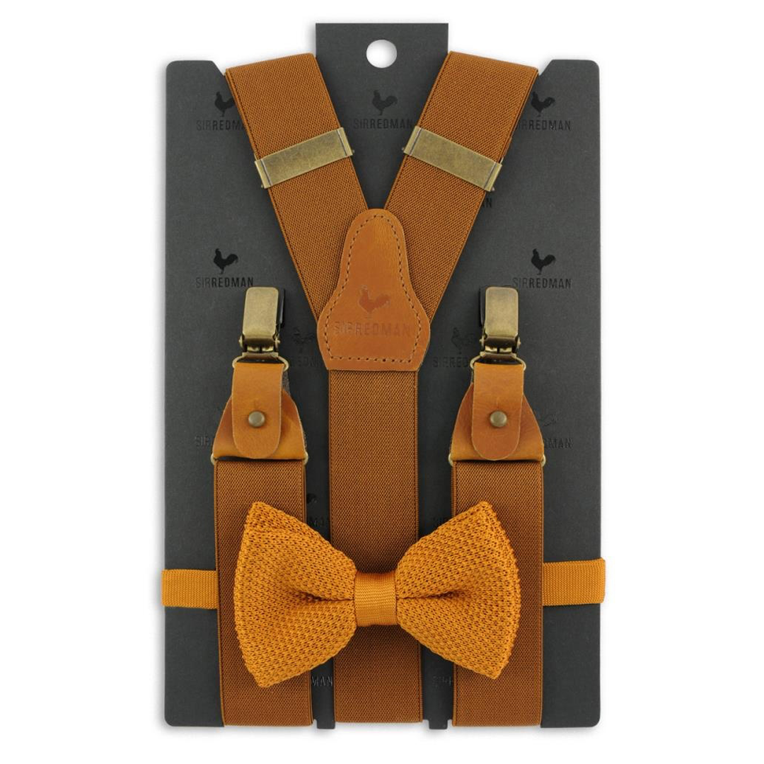 Sir Redman Braces - Y-Model - Cognac