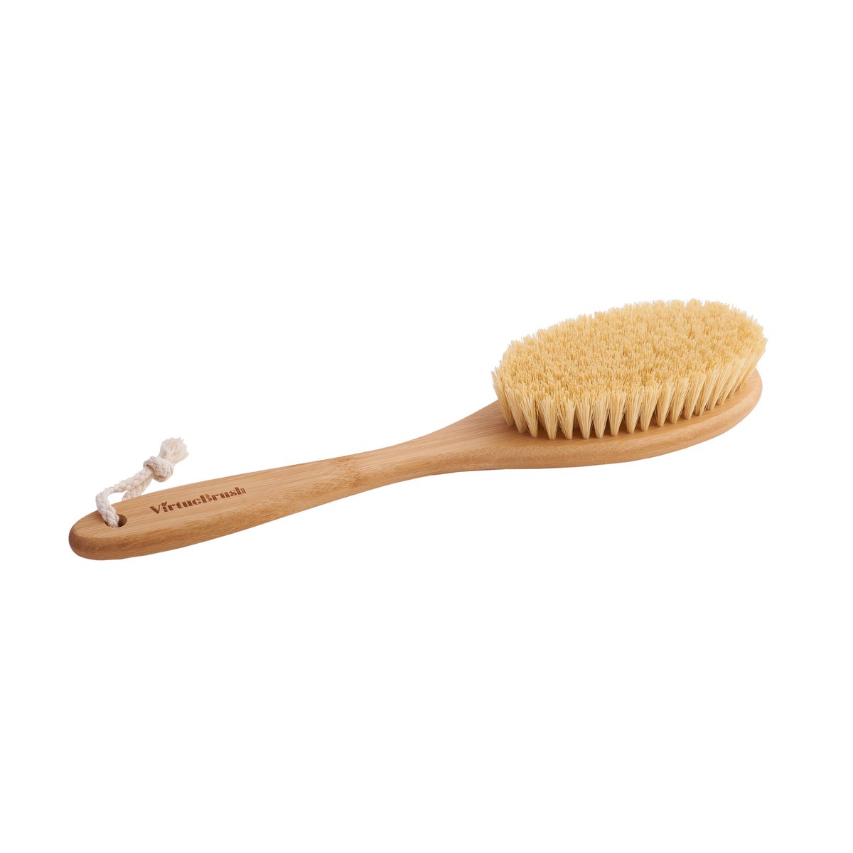 BAMBOO BODY BRUSH WITH NATURAL SISAL BRISTLE