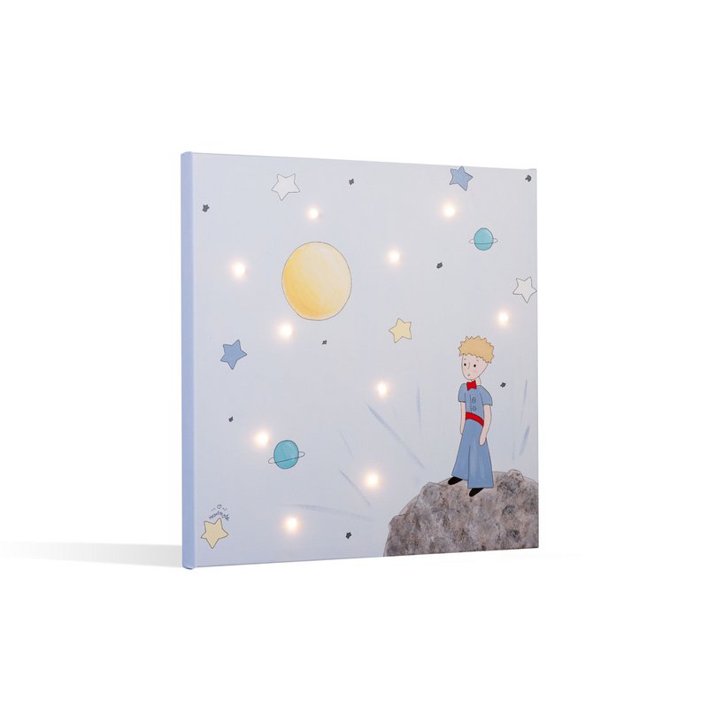 Little Prince Led Light Canvas