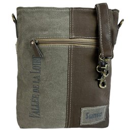 Sunsa vintage schoudertas. Canvas schoudertas, damestas