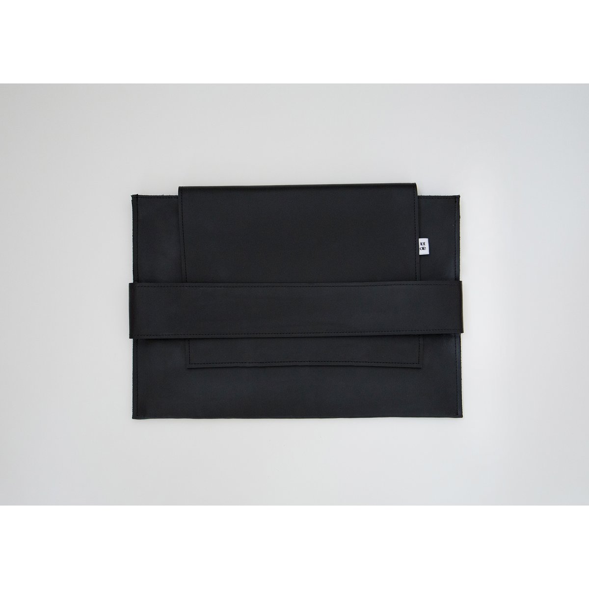 computertaske | laptop sleeve 14" eller clutch | SORT