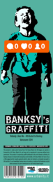 Banksy "Soft-Touch" Bookmark - Nobody Likes Me
