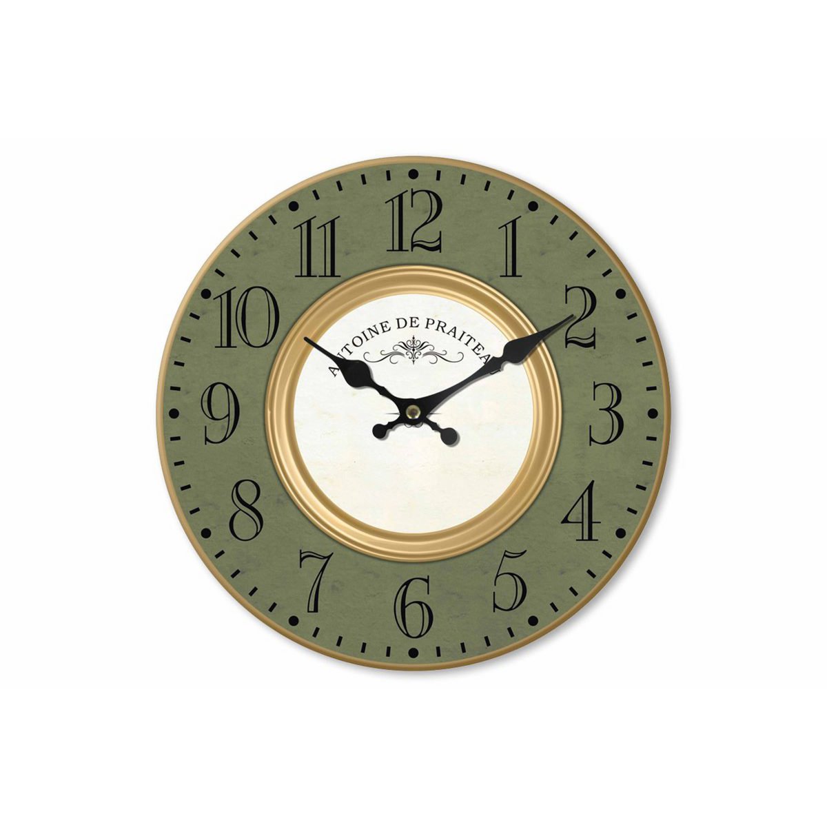 Woode clock Paris 29 cm Isabelle Rose