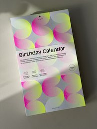 Risography birthday calendar (17.0 x 28.5 cm)