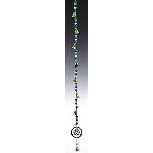 Triquetra with 8 bells with beads in string