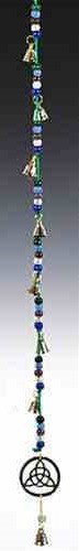 Triquetra with 8 bells with beads in string