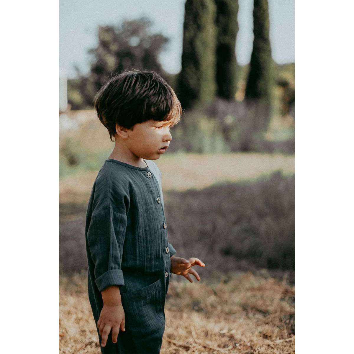 Surya unisex jumpsuit in blue