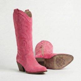 Leonie Shell Pink Texan støvler