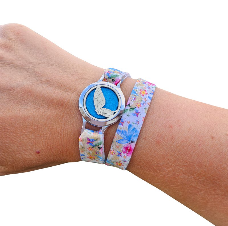 FOREVEHER “Mama” Armbånd – Sølv – Mama Fabric Edition