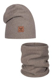 BENIAMINA hat with a snood - GRAY