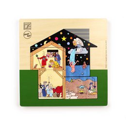 Puzzle in legno - 'Casa' - Joost Swarte