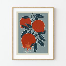"Pomegranates" Art Print  