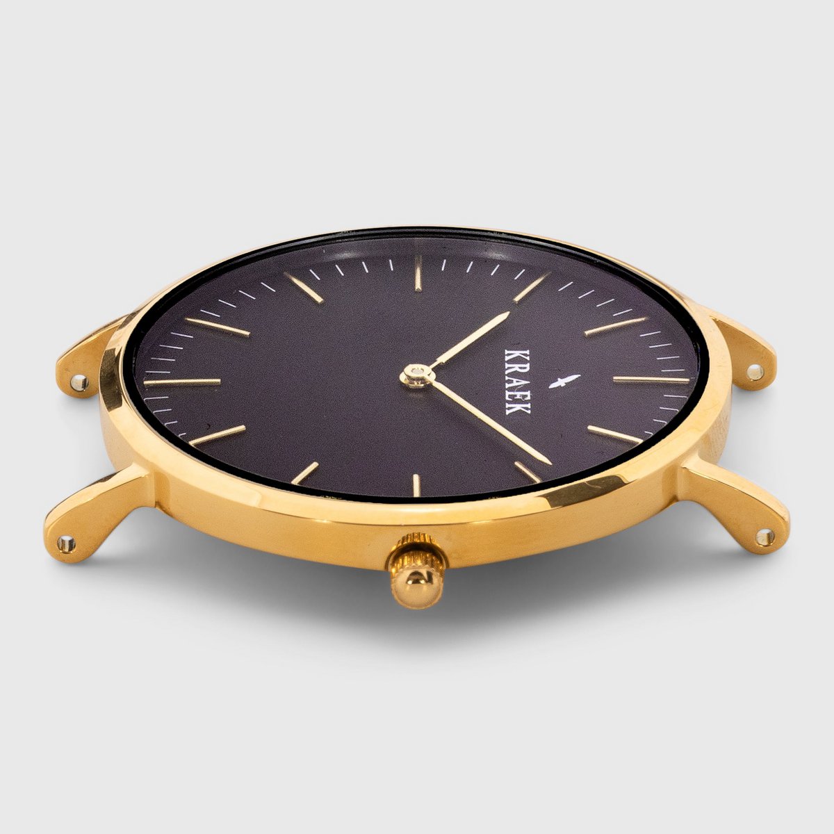 Gwylan | Gold | Brown | 36 mm