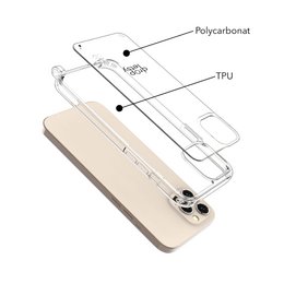Mobiele telefoon hoesje iPhone 12 Series transparant