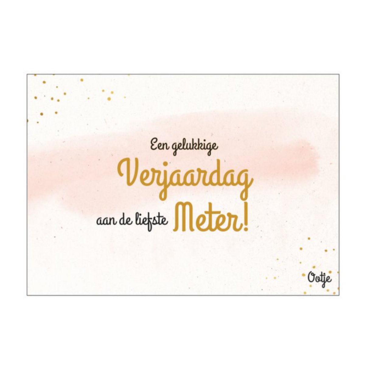 Postal | "metro feliz cumpleaños"