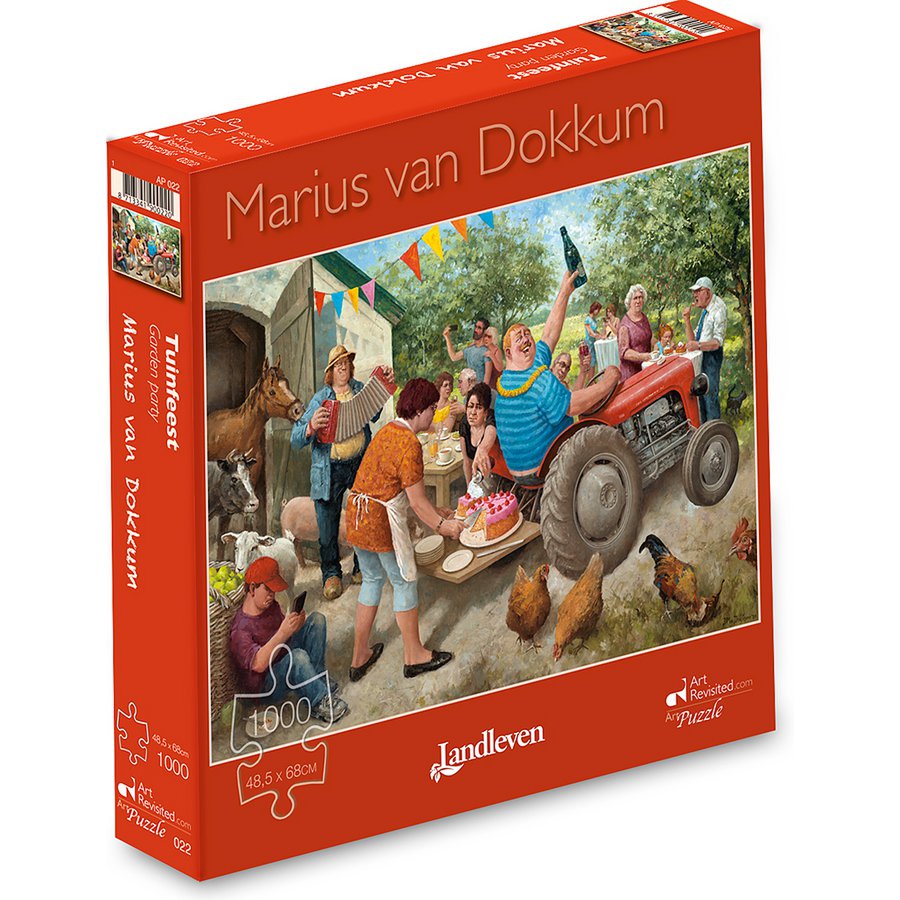 Puzzle - Gartenparty 48,5x68cm - 1000 Teile