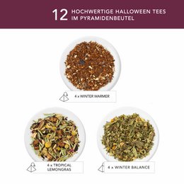 ETS - Tee Geschenk "Halloween" BIO, 12 Pyramiden Beutel