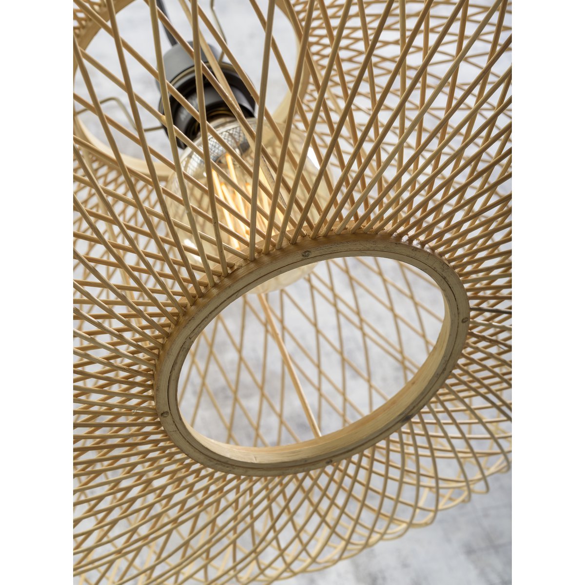 Plafon Cango 60cm, naturalny