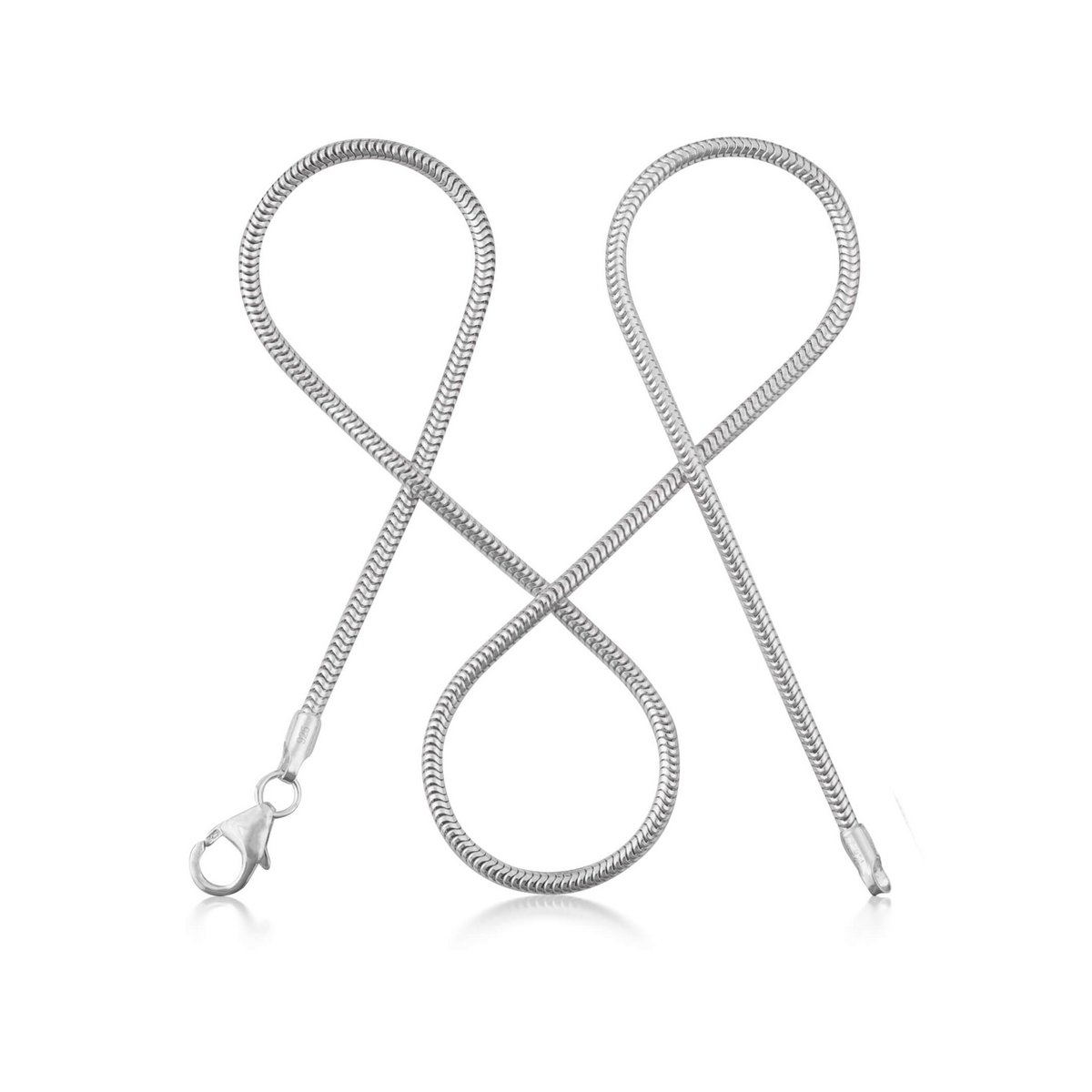 Catena a serpente ETERNITY in argento pregiato