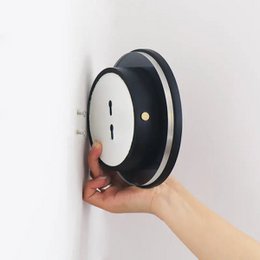 Lou Black Rechargeable Wall Light
