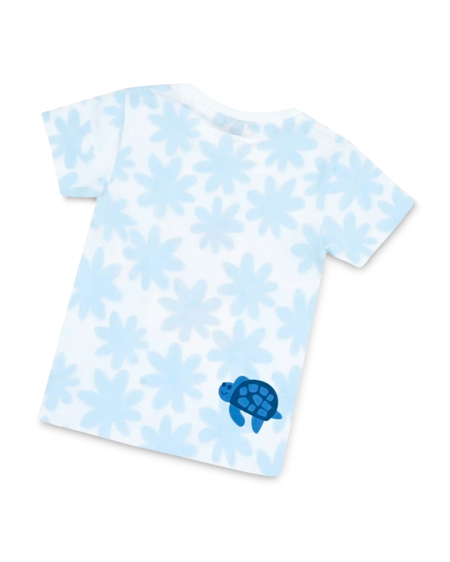 koaa – Peppa Wutz "Summer Vibes" – T-Shirt blanc/bleu