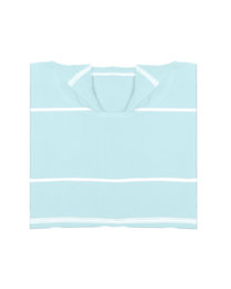 TOWEL TO GO IPANEMA KIDS Cotton Beach Poncho 60x48 cm | Quick Dry Changing Towel | Blue | with Gift Box