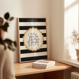 Poster: Only Seek to be more of yourself