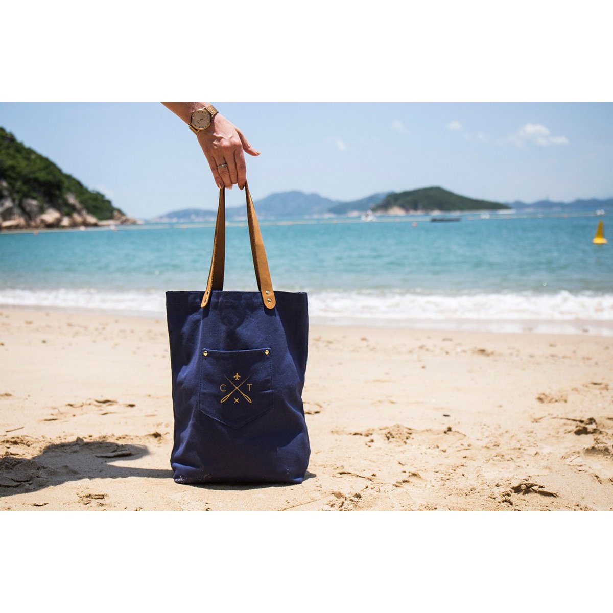 Sac fourre-tout Stitch - Navy