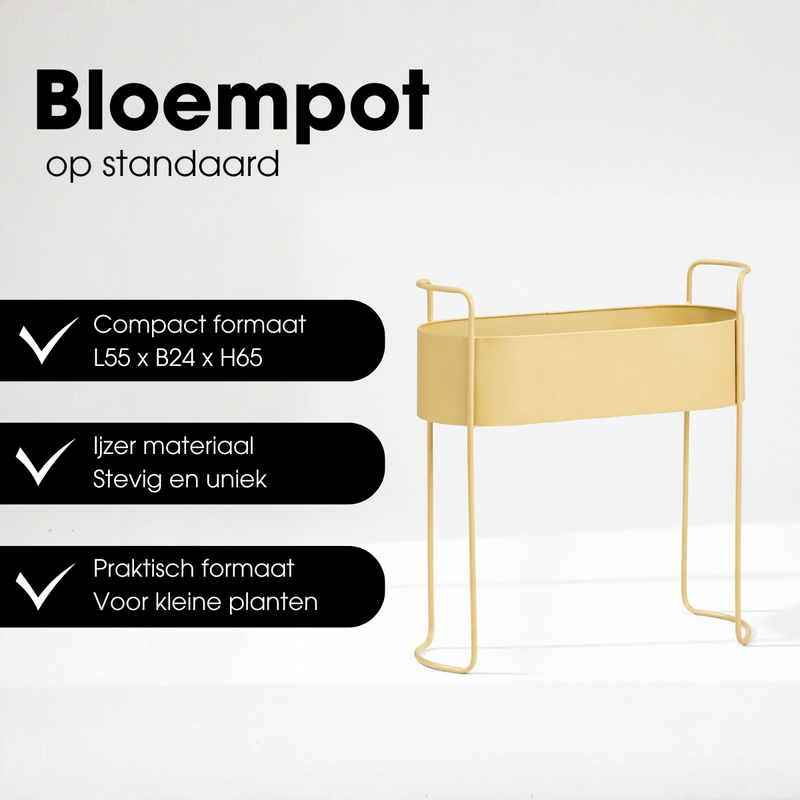 Urtepotte inde i Moritz Beige