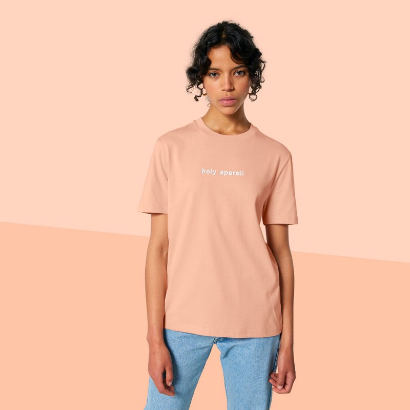 HOLY APEROLI unisex T-shirt lavet af økologisk bomuld