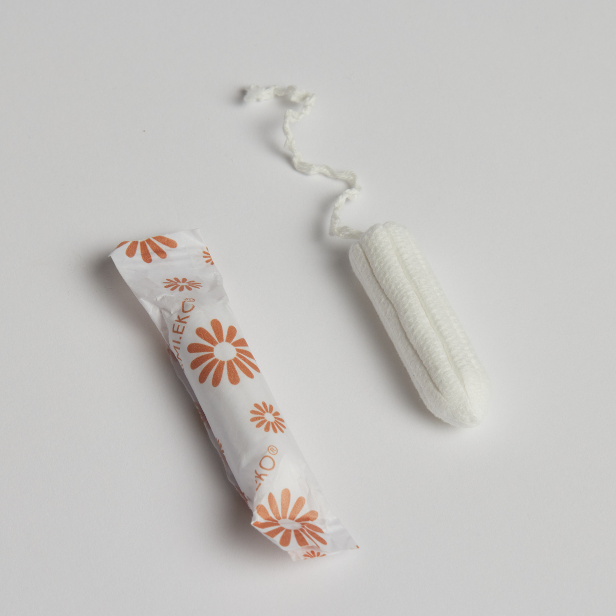 Femi.eko® Tampones de algodón orgánico - Super - 16 PCS